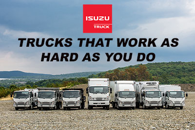 Isuzu: trucks that work as hard as you do